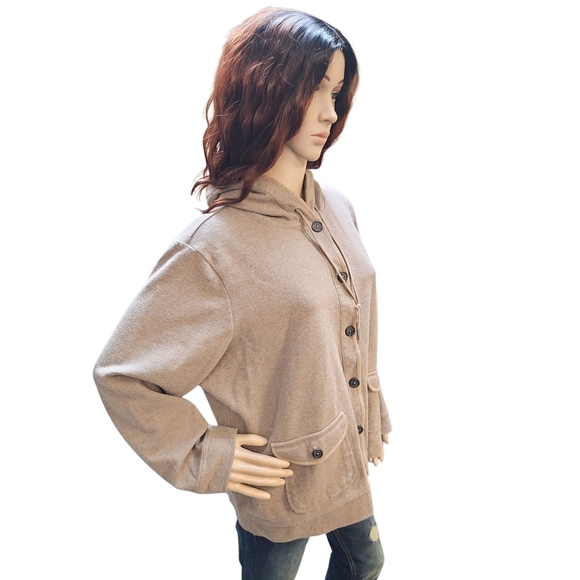 Lauren Ralph Lauren Beige Hoodie - Picture 3 of 5